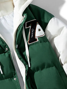 2025 nouveauté doudoune personnalisée hiver bulle chaud veste en gros grande taille doudoune pour hommes - Product Image 3