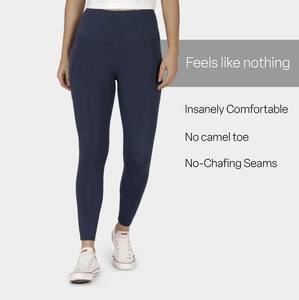 Legging de gimnasio para mujer de algodón 100% de calidad superior, tallas personalizadas, ropa deportiva informal transpirable para invierno, fabricado en Pakistán - Product Image 6