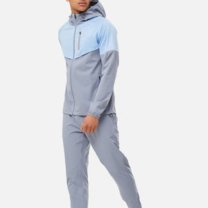 Veste coupe-vent légère en nylon softshell pour hommes 2025 couleur contrastée Vente en gros pas cher - Product Image 5