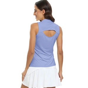 Débardeur court de sport décontracté pour femme grande taille, respirant, tricoté, écologique, avec logo personnalisé, options de tailles en ligne – Meilleures ventes - Product Image 3