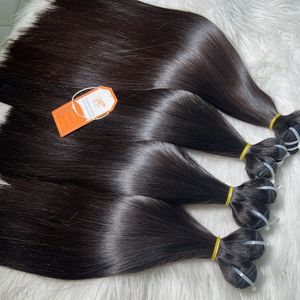 Extensiones de Cabello Humano Remy Indio, Lisas, Doblemente Tramadas, Sin Procesar, Disponibles en Todos los Colores - Product Image 1