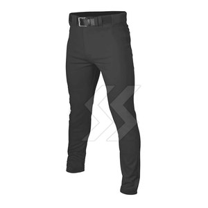 Ensemble Maillot et Pantalon de Baseball Tendance 2026 pour Homme – Noir, Col en V, Manches Courtes, Respirant, en Polyester, Toutes Saisons - Product Image 4