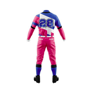 Venta al por mayor personalizado su propio diseño uniforme de softbol equipo profesional béisbol Jersey jóvenes béisbol Camisas Pantalones 2 piezas conjunto de uniforme - Product Image 5