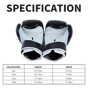 Guantes de boxeo profesionales para entrenamiento, diseñados para sparring, entrenamiento con saco de boxeo y práctica de habilidades de boxeo. - Product Image 5