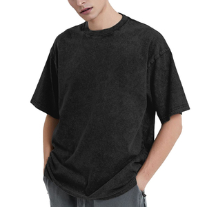 Men's <b>Oversized</b> <b>T</b> <b>Shirts</b> Cotton Vintage <b>Shirts</b> Wash Solid Casual Basic Boxy Unisex Tee Tops Gym Boxing <b>T</b> <b>Shirts</b> for Men 2026 - Product Image 3