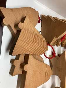 ไม้แขวนดาวคริสต์มาสตกแต่งแขวนตกแต่งคริสต์มาสตกแต่งสำหรับการตกแต่งภายในและกลางแจ้ง - Product Image 4