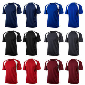 Custom <b>Soccer</b> Training Jersey Short Sleeve Football Practice Shirt Teamwear OEM ODM Sportswear Manufacturer - Product Image 2