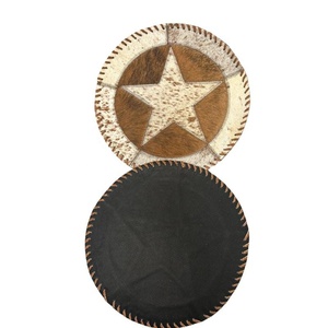 Floral-Dining Mats-Pads Waterproof Oil-Proof <b>Coasters</b>-Easy Cleaning-Heat Insulation-Colorful Imitation-Leather - Product Image 3