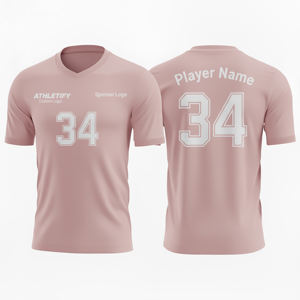 Maillot de football et maillot de football Vêtements de sport confortables personnalisables avec logo de l'équipe et numéros pour les jeux de football et de football - Product Image 1