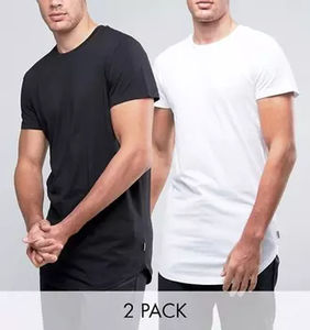 Venta al por mayor ácido lavado camiseta personalizada de alta calidad de peso pesado camisetas mejor impresión personalizada de algodón grueso camisetas de los hombres - Product Image 6