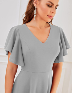 Carrière Robes femmes décontracté été dame élégant jeans vêtements usagés détaillant en ligne manches courtes impression personnalisé toutes tailles travail - Product Image 4