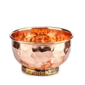 Metal <b>Vegetable</b> Bowl Hammered Home Kitchenware Round Metal Design Restaurant Food Serving Bowl in Attractive Price - Product Image 1