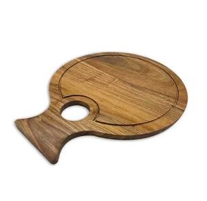 Planche à découper en bois au design unique en forme de rectangle Planche à découper faite à la main la plus vendue Planche à découper de créateur élégante Tendance - Product Image 3