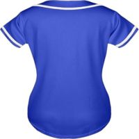 Femmes Baseball Bouton Vers Le Bas Jersey Hip Hop Softball Athlétique À Manches Courtes Tee Personnalisé Promotionnel Femmes Slim Fit Baseball Jersey