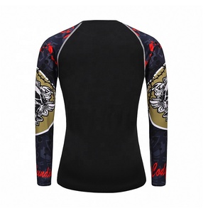 Vente en gros de hauts de surf pour femmes, respirants, écologiques, à manches longues, UPF50, sublimation, manches longues, polyester, spandex, rash guards - Product Image 5
