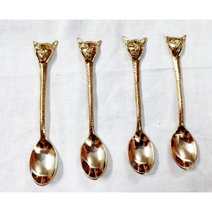 Haute qualité petite cuillère à café en laiton ensemble à la main conception d'ancre utilisation en gros pour le café - Product Image 2