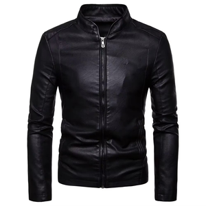 Chaqueta de Cuero Casual de Invierno para Hombre, Estilo Pakistaní, Material de Plumón, Diseño OEM, Estilo Urbano para Motocicleta, Venta al Por Mayor - Product Image 2