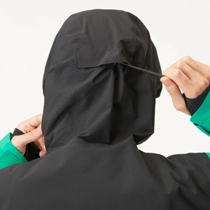 Chaqueta de lluvia cortavientos para hombre, estilo popular personalizado, venta al por mayor, impermeable, con capucha, transpirable, de secado rápido, estilo callejero para hombre - Product Image 5