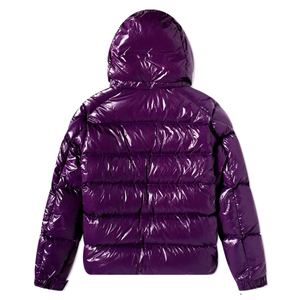 Outdoor Waterproof Breathable Windproof <b>Canvas</b> Zipper <b>Men</b> Puffer <b>Jacket</b> Stand Custom Made Solid Color Quilted Coat Sports Winter - Product Image 5
