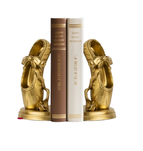 Estatuas Decorativas de Mesa, Soporte de Metal Ajustable con Forma de Cuerno Dorado para Decoración Moderna de Habitaciones, Sujeta Libros - Product Image 6