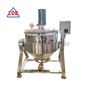 Olla planetaria encamisada LOB 500L adecuada para industrias como la de la elaboración de queso y mayonesa - Product Image 1