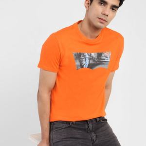 Venta al por mayor de calidad de algodón de los hombres de gran tamaño camiseta de logotipo personalizado Puff estampado con primera clase de espuma de serigrafía Boxy estilo Fitness - Product Image 2