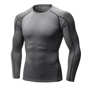Chemises de compression en spandex imprimées par sublimation de logo personnalisé Rash guard de plongée surf uniformes BJJ unisexe Rash Guard romain MMA - Product Image 2
