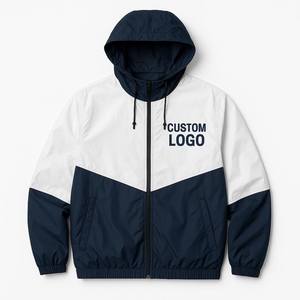 Veste coupe-vent légère imperméable Streetwear pour hommes et femmes Streetwear Bomber avec broderie technique - Product Image 1