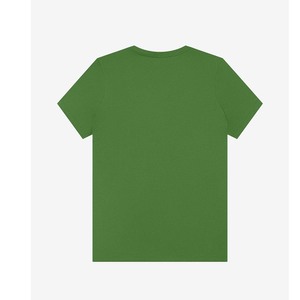 Camiseta de Manga Corta con Cuello Redondo Color Heather, Camiseta Holgada de Tela de Lona con Cuello Redondo para Mujer - Product Image 1