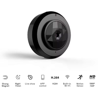 Mini caméra magnétique sans fil HD 2025, petite caméra de sécurité domestique WiFi 1080P, caméra de surveillance avec détection de mouvement, vision nocturne