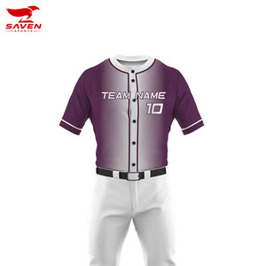 Nuevo diseño, uniforme de béisbol de diferentes colores según la demanda del cliente, uniforme de béisbol para la mejor venta en línea. - Product Image 4