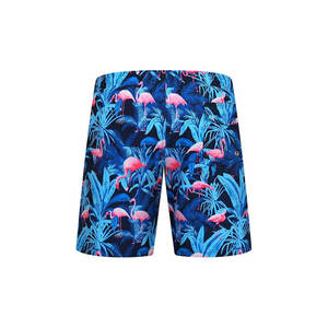 Shorts de basketball décontractés personnalisés en gros, 100 % coton tricoté, avec cordon de serrage, coupe-vent et respirant - Product Image 2