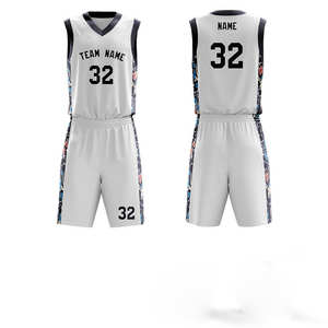 Nuevos Uniformes de Baloncesto Unisex de Moda al por Mayor, Ropa de Entrenamiento de Color Personalizado, Uniformes con Estampado Luminoso Antibacteriano - Product Image 3