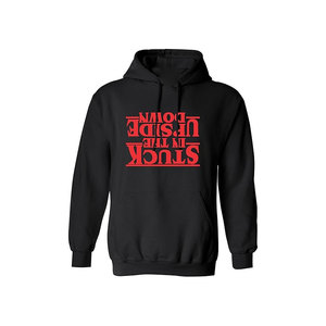 Sudadera de Alta Calidad de Stranger Things, Lisa, Teñida, con Estampado Personalizado, Transpirable, Unisex, Estilo Urbano - Product Image 5