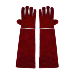 Gants de sécurité industrielle en cuir de vachette de qualité supérieure, longue protection résistante aux étincelles pour le soudage - Product Image 2