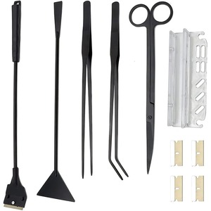 Herramienta para el cuidado de las plantas, kit de herramientas de mantenimiento de Acuario, pinzas, tijeras, herramientas acuáticas para plantas vivas, tijeras para acuario a un precio asequible - Product Image 4