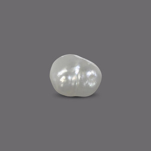 Collar de Perlas Sueltas Blancas Naturales de 5-6 mm, Forma de Arroz, Perlas de Agua Dulce, 2.11 Quilates - Product Image 2