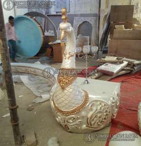 Royal Indian Peacock Palki Para Entrada Nupcial - Product Image 6