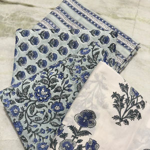 Bloque de mano impreso 100% tela de algodón hecho a mano Jaipur Heritage tradicional ecológico transpirable bloque estampado tela de algodón - Product Image 1