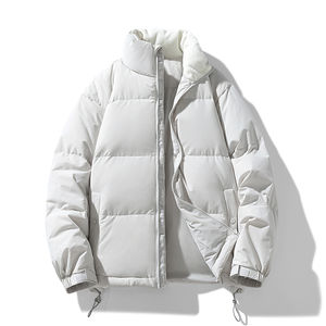 Fabricant de vestes en duvet imperméables à étiquette privée |   Vêtements d'hiver pour l'extérieur, style tendance de haute qualité, streetwear grande taille - Product Image 2