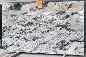 Superficie pulida de losa de mármol translúcido azul Bianco de diseño moderno para aplicación hotelera - Product Image 2