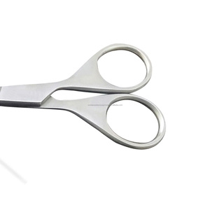 Tijeras Veterinarias Curvas de Precisión Quirúrgica, Acero Inoxidable, Instrumentos Quirúrgicos Ortopédicos, Uso Manual en Clínica y ORL, Certificación CE - Product Image 3