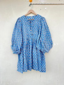 ใหม่ Boho ชุดชายหาดสั้นชุดเดรสสั้นสีชมพูลายดอกไม้ผ้าฝ้ายมิดิมินิของขวัญสำหรับผู้หญิงสำหรับการปิดคอวีลึกของเธอ - Product Image 5