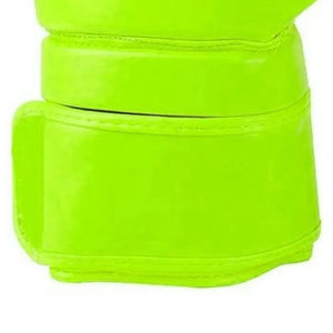 Guantes de boxeo de marca Descuento Premium Guantes de boxeo verdes Equipo Estampado Cuero de vaca Logotipo personalizado Sin marca PK OEM - Product Image 5