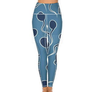 Latest Design Mid Waist Elastic Gym <b>Leggings</b> Solid <b>Pattern</b> Sublimation Breathable Quick Dry Plus Size Made in Pakistan - Product Image 2