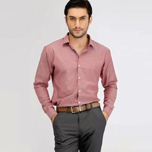 2023, venta al por mayor, camisas de moda, camisa de manga larga personalizada OEM para hombre, camisa informal de algodón a cuadros para hombre - Product Image 2