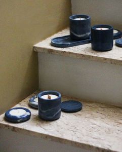 Handcrafted Marble <b>Tealight</b> <b>Holder</b> for Easter Home Decor Durable Heat Resistant for Weddings Festivals Modern Design Gifting - Product Image 1
