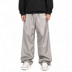 Breathable Lightweight men's pants Baggy <b>Trousers</b> <b>Elastic</b> <b>Waist</b> Loose Fit Street Fashion Training Bottoms Bulk Clothing Supplier - Product Image 5