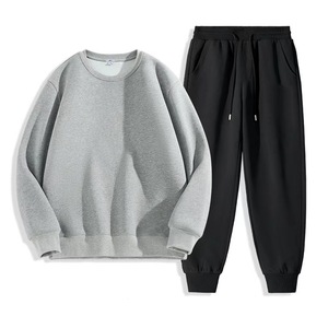 <span class=keywords><strong>Set</strong></span> Due Pezzi da Uomo Autunnale con Logo Personalizzato OEM, Ricamo <span class=keywords><strong>e</strong></span> Design Stampato, <span class=keywords><strong>Tuta</strong></span> Casual con <span class=keywords><strong>Felpa</strong></span> a Maniche Lunghe <span class=keywords><strong>e</strong></span> Pantaloni - Product Image 6