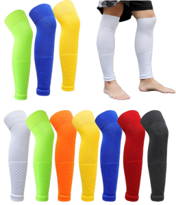 Chaussettes de football pour adultes Chaussettes de football au-dessus du genou Chaussettes respirantes pour enfants Genouillères de sport Couvre-jambes Articulation du genou - Product Image 1